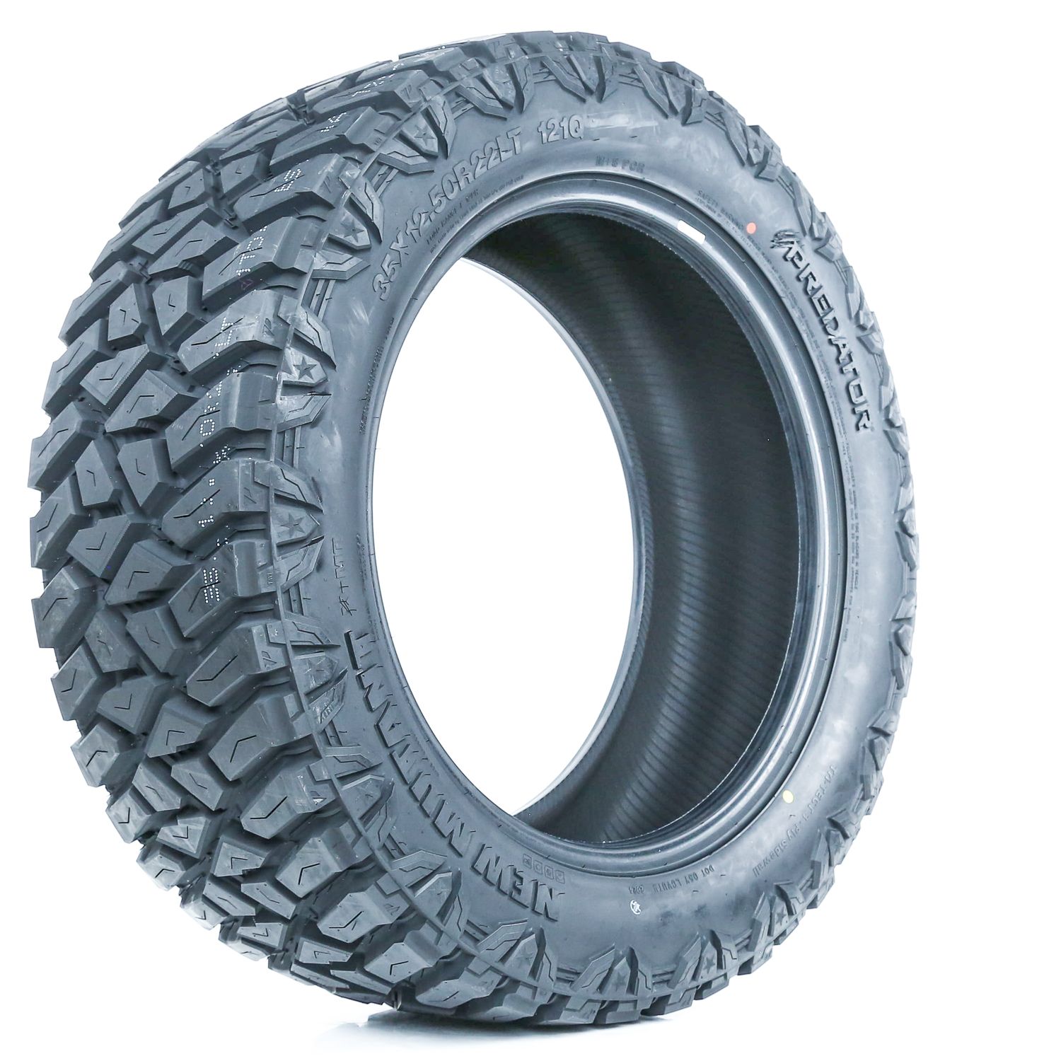 Predator New Mutant X-RT Tire LT 37X13.50R22 Load F 12 Ply Rugged