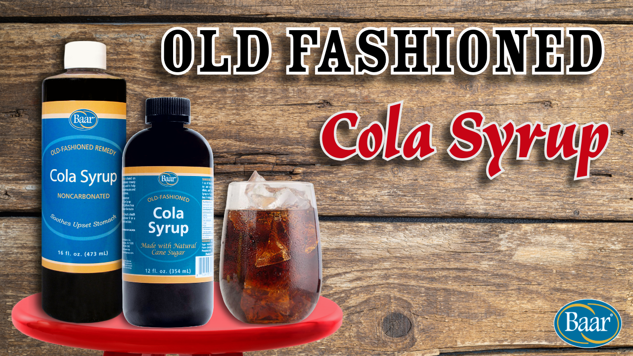 thumbnail video image 2 of Baar Products - Cola Syrup - Soothes Stomach, Relieves Digestive Distress - Supports Kidney, Bladder - No Carbonation - 16 oz, 2 of 8
