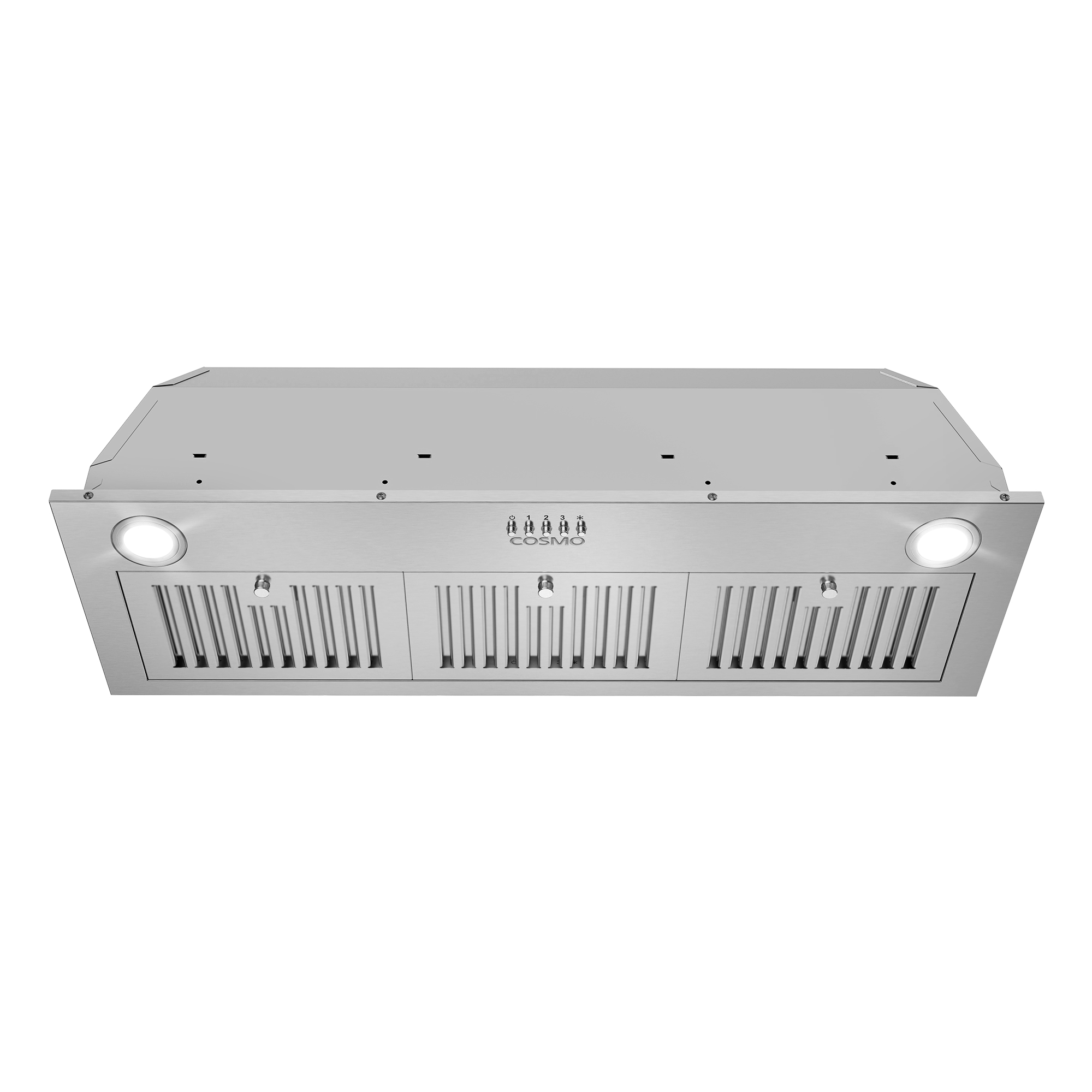 Led Lighted Button Cosmo 36in Vent Stove, Insert Range Hood - Exhaust Kitchen Cabinet with ...