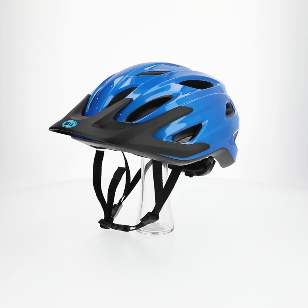 bell axel bike helmet 2 years old Bell Axle Bike Helmet, Blue Tron, Child 5+ (50-56cm)