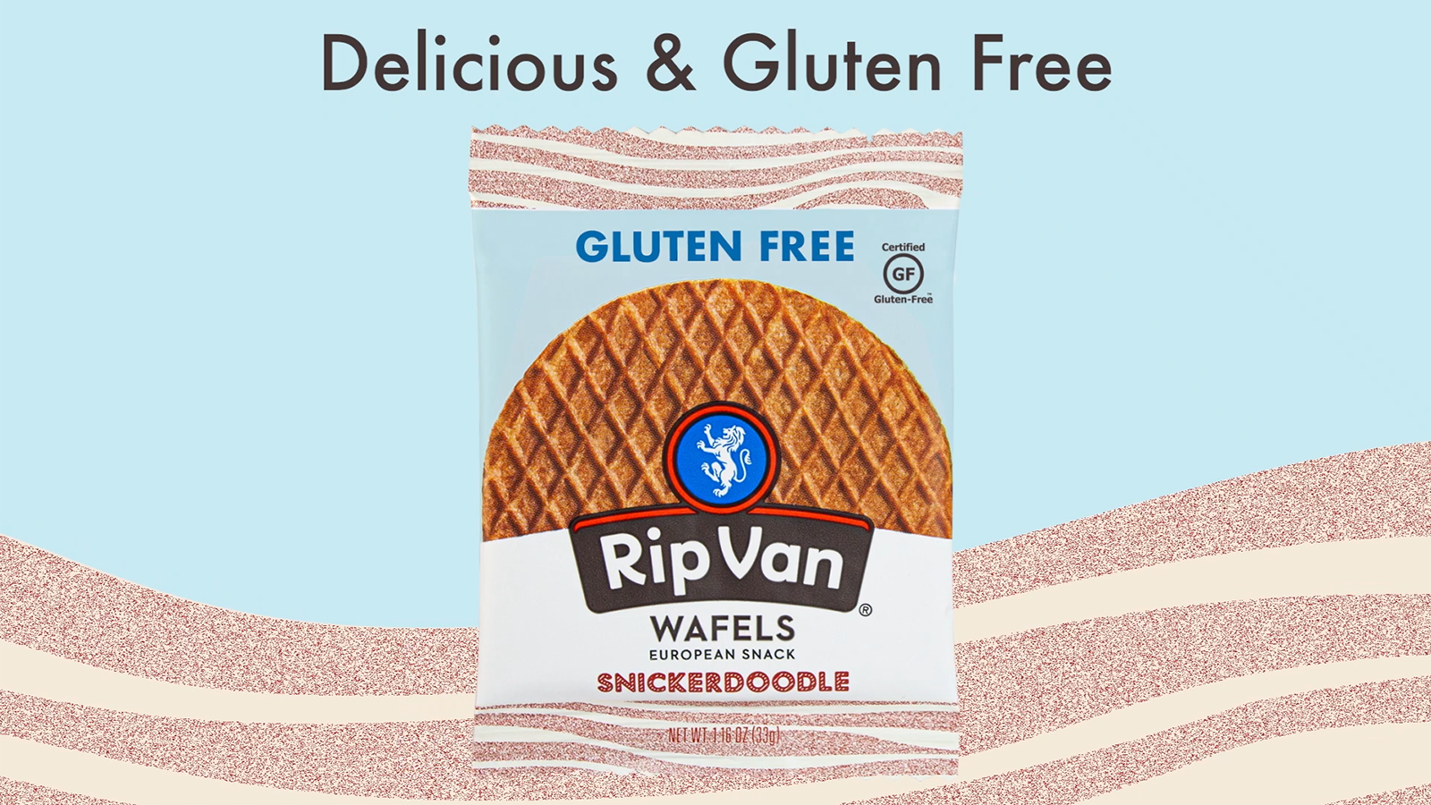 thumbnail video image 2 of Rip Van Gluten-Free Snickerdoodle Stroopwafels, Low Sugar, Non-GMO, 12 Count, 2 of 7