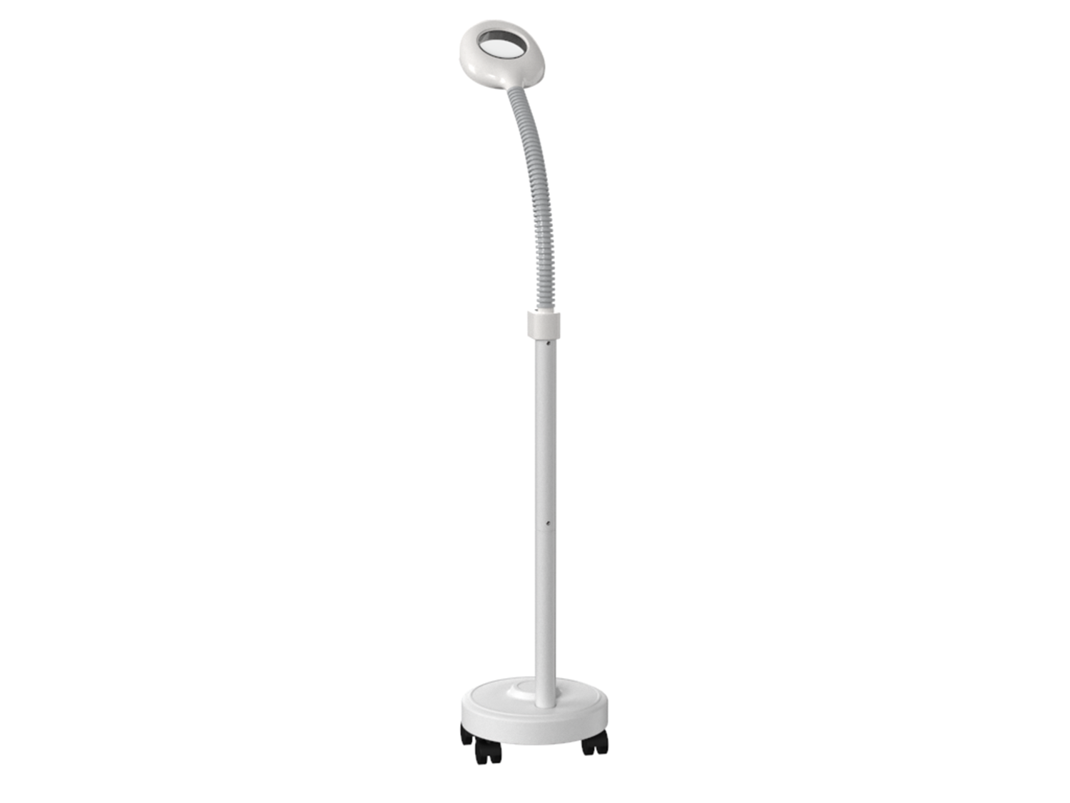 ZENY LED Floor Lamp with Magnifying Glass and Light Magnifier Light with  Stand Adjustable Swivel Arm for Facial Care, Reading Crafting Sewing  Esthetician Light