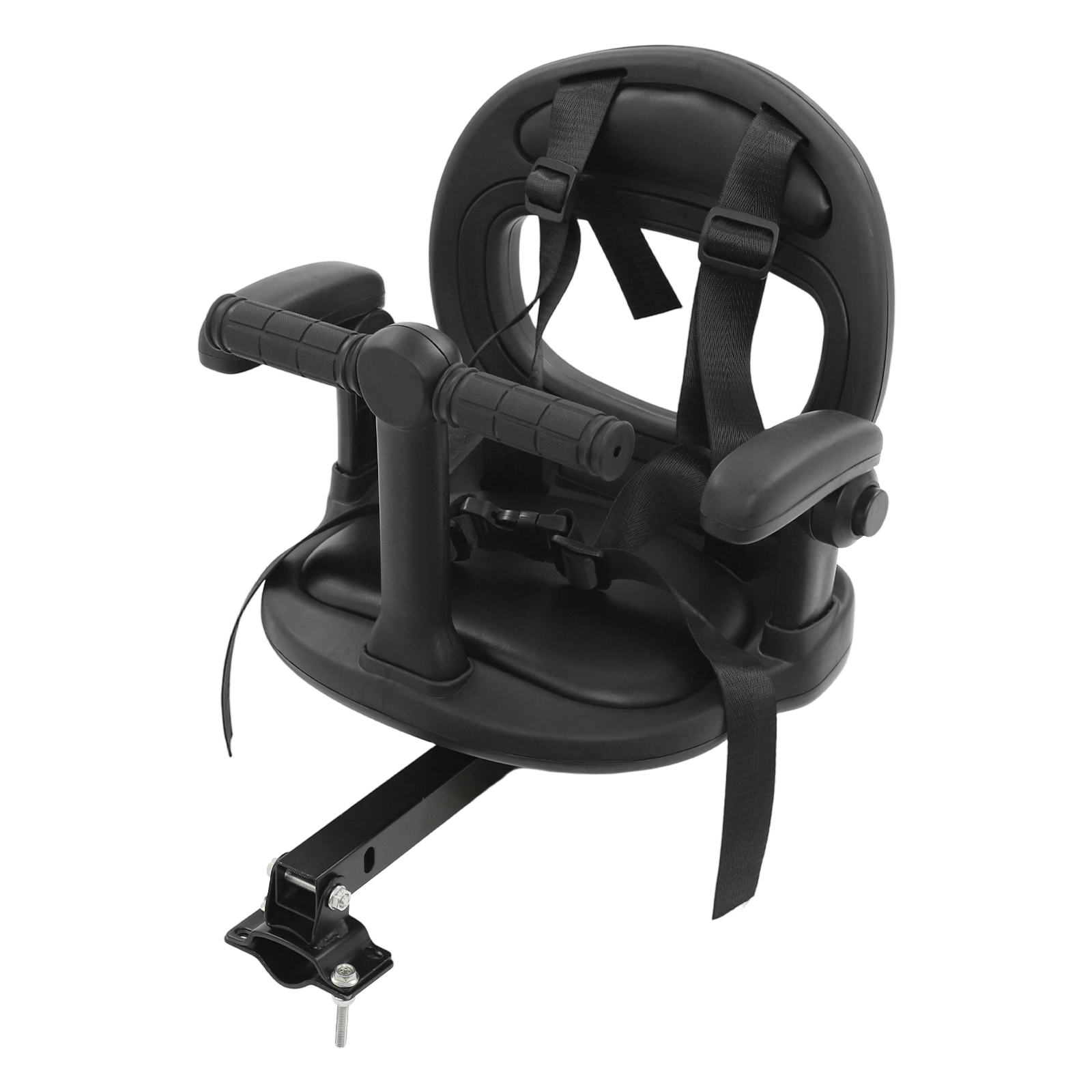 thumbnail video image 2 of Black Bicycle Seat Front Bicycle Seat, 2 of 17