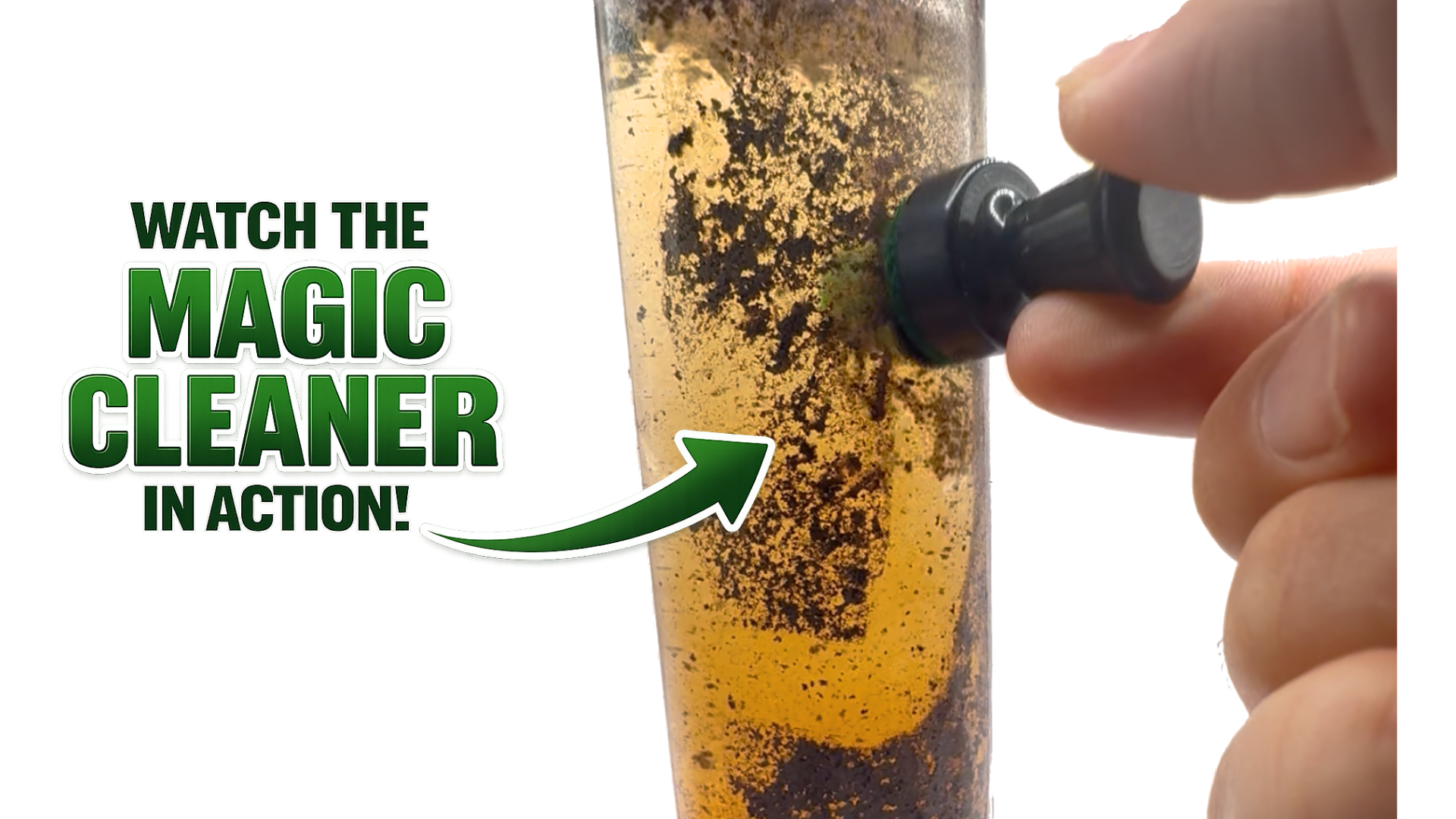 thumbnail video image 2 of The Magic Cleaner - The Reusable, Non-Toxic, Magnetic Glass Cleaner For Water Pipes, Windows, Aquariums, Vases, Bowls, 2 of 9