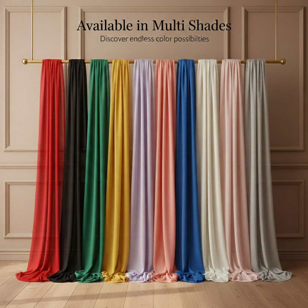 thumbnail video image 2 of Sedona Designz 120 Inches Wide Sheer Voile Chiffon Fabric for Events - Tiff Green, 2 of 11