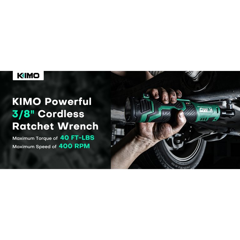 Lithium Ion Kimo Ratchet Review KIMO Cordless Electric Ratchet