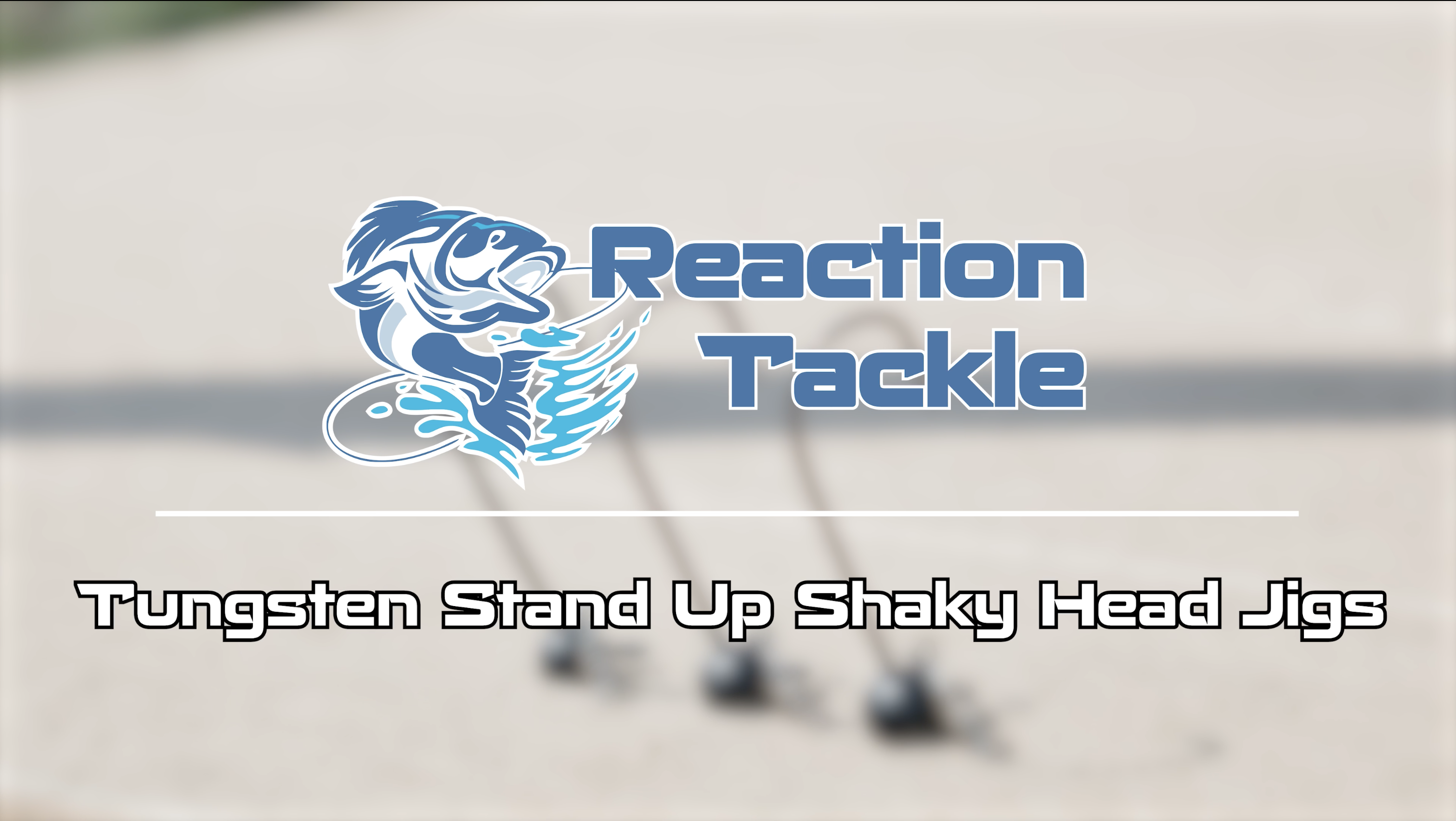 thumbnail video image 2 of Reaction Tackle Stand Up Shaky Head Black 3/8, 2 of 7