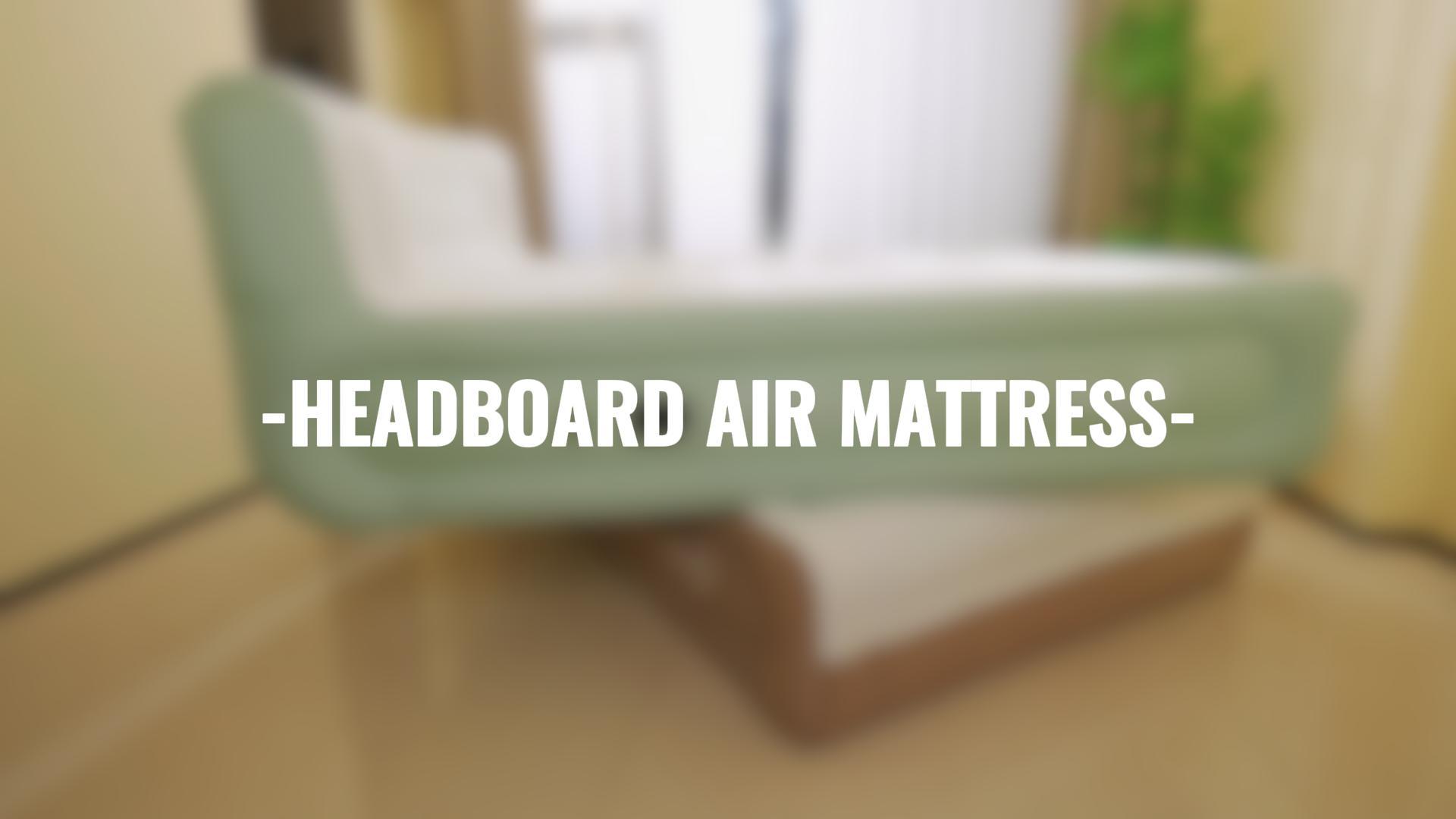 thumbnail video image 2 of Luxury Queen Air Mattress with Headboard,18" Velvet Inflatable Mattress,Built-in USB-C Electric Pump,Premium Comfort for Home, Guests & Travel(Green), 2 of 10