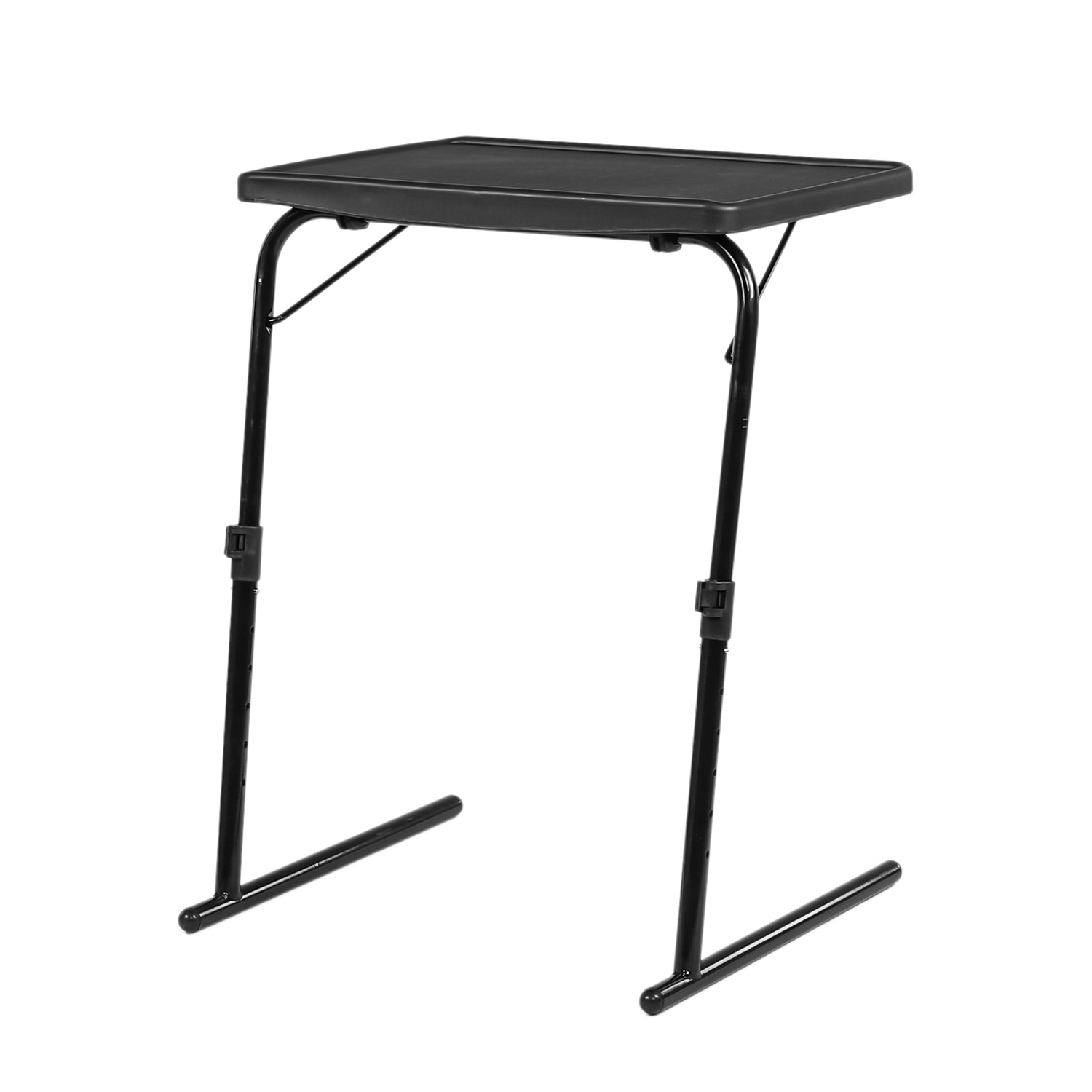 Jaxpety Set of 2 Adjustable TV Tray,6 Height and 3 Tilt Angles