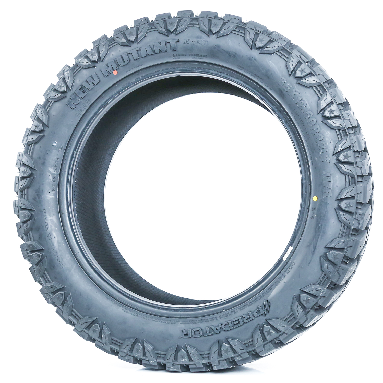 Predator New Mutant X-MT Mud Terrain LT35X12.50R22 117R E Light