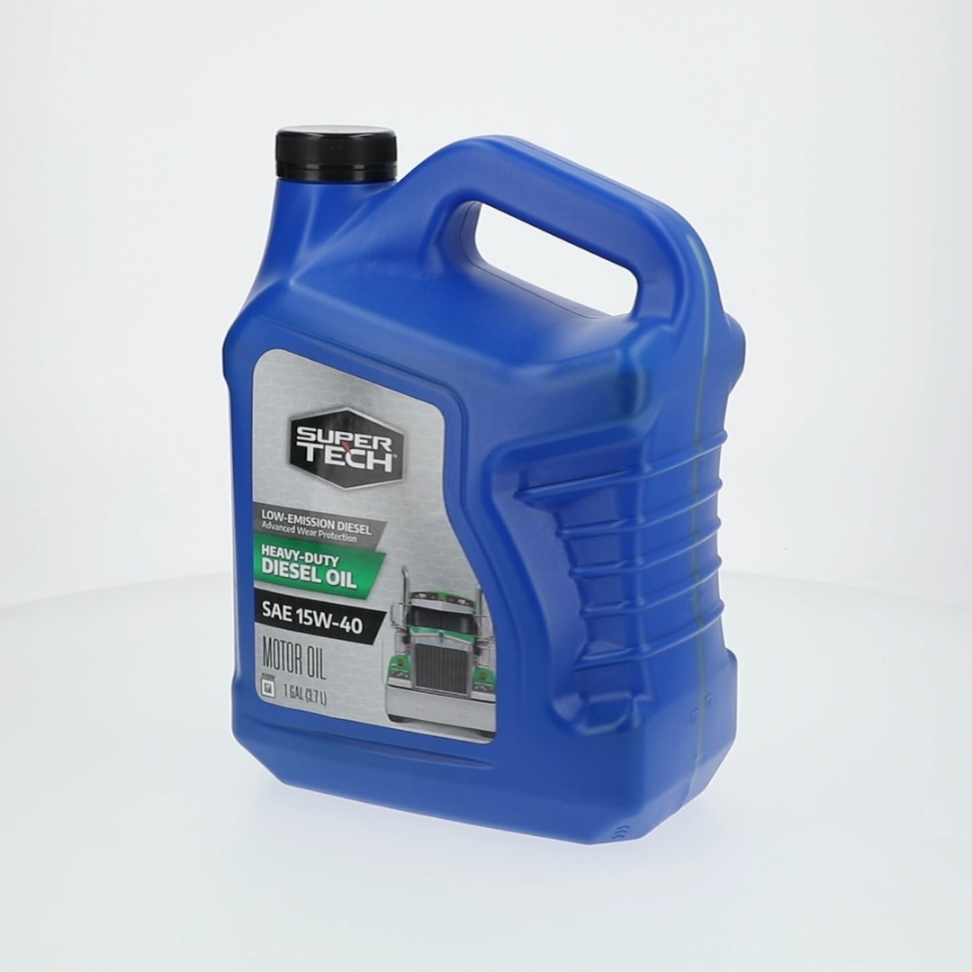 3 pack) Super Tech Heavy Duty SAE 15W-40 Motor Oil, 1 Gallon