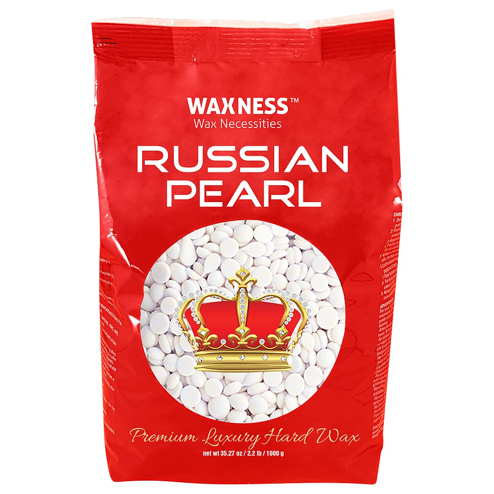 thumbnail video image 2 of Waxness Polymer Blend Premium Luxury Hard Wax Beads Russian Pearl 2.2 lb / 1 kg, 2 of 6