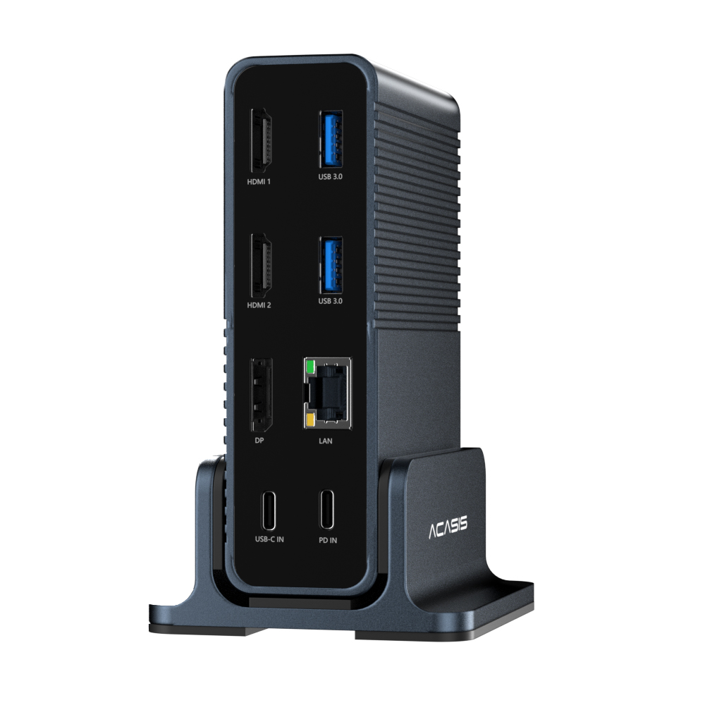 ACASIS 15-in-1 USB C Docking Station, 4K HDMI, DP 4K@60 HZ
