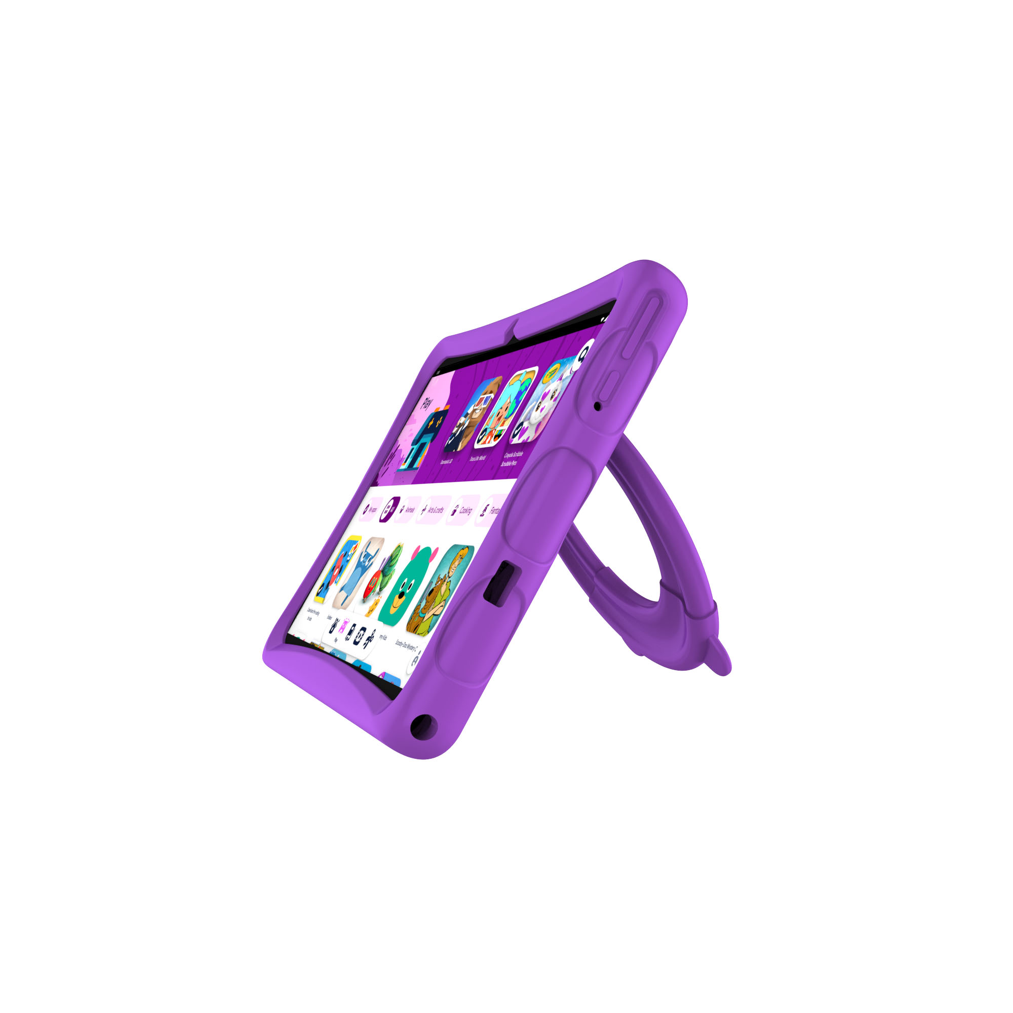 onn. 10.1 Kids Tablet, 32GB (2022 Model) - Violet 