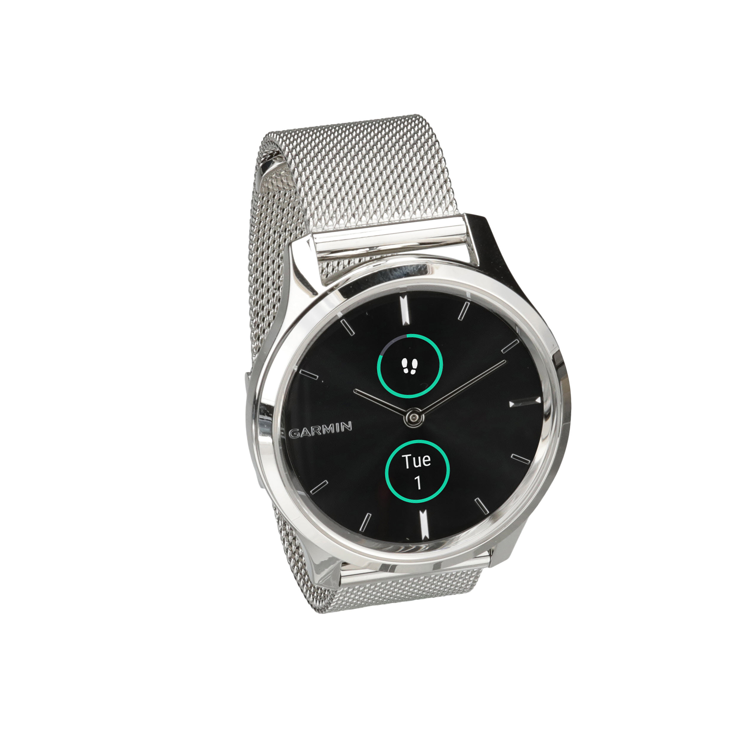 Garmin vivomove® Luxe Milanese with Silver Hardware - Walmart.com