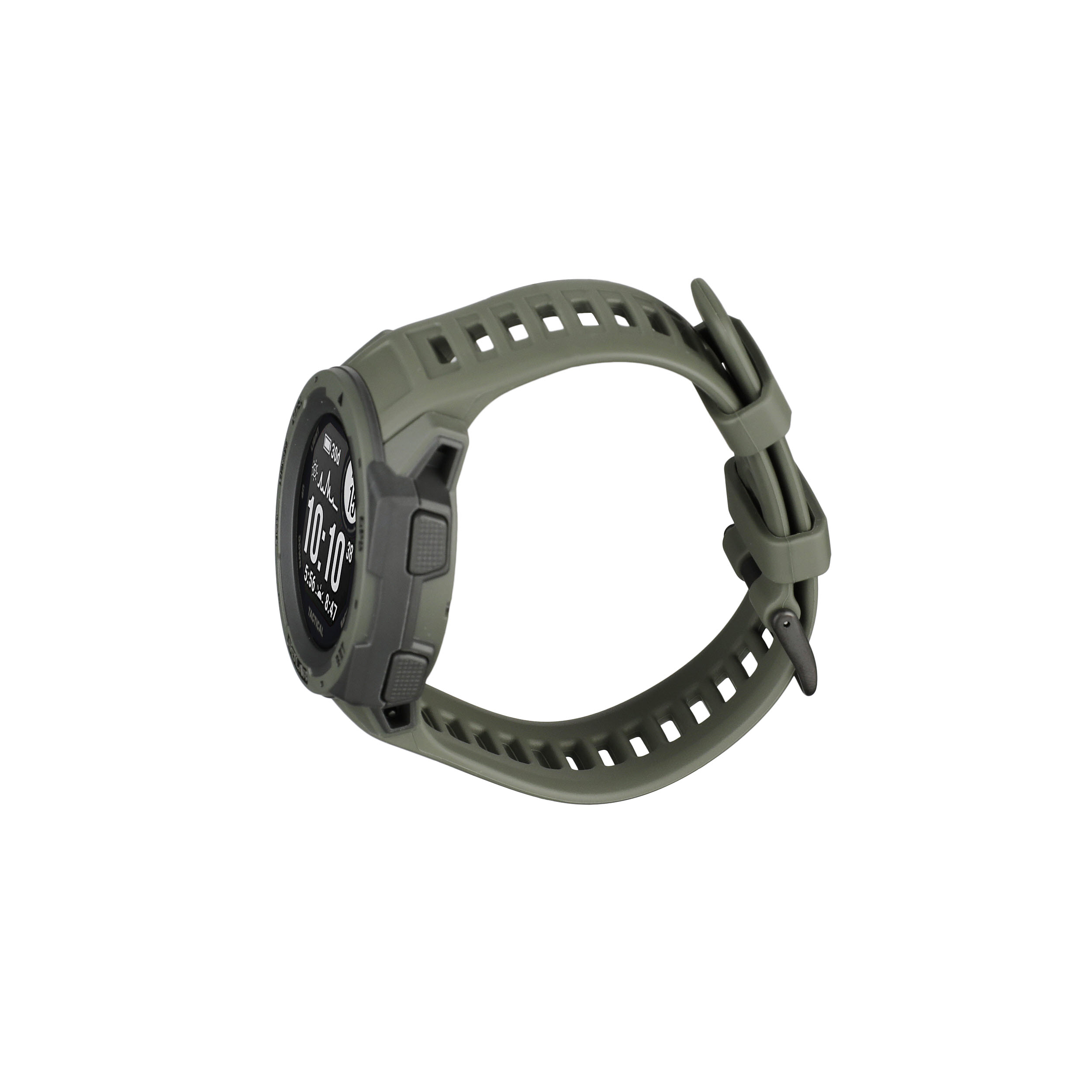 Garmin Instinct Solar Tactical Edition GPS Smart Watch - Moss -  (0100229314) for sale online