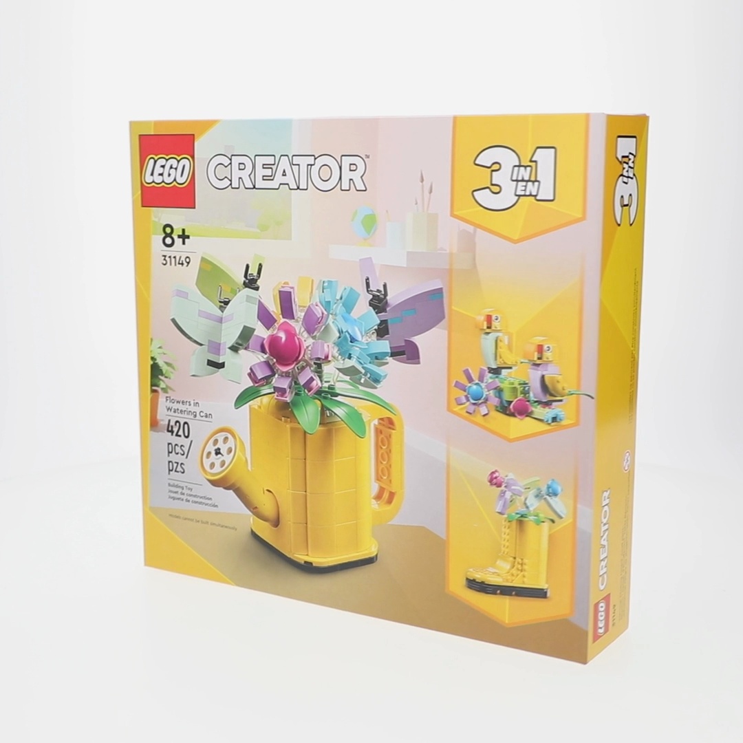 LEGO, Flowers in Watering Can Set, 31149, 420 Pieces - Walmart.com