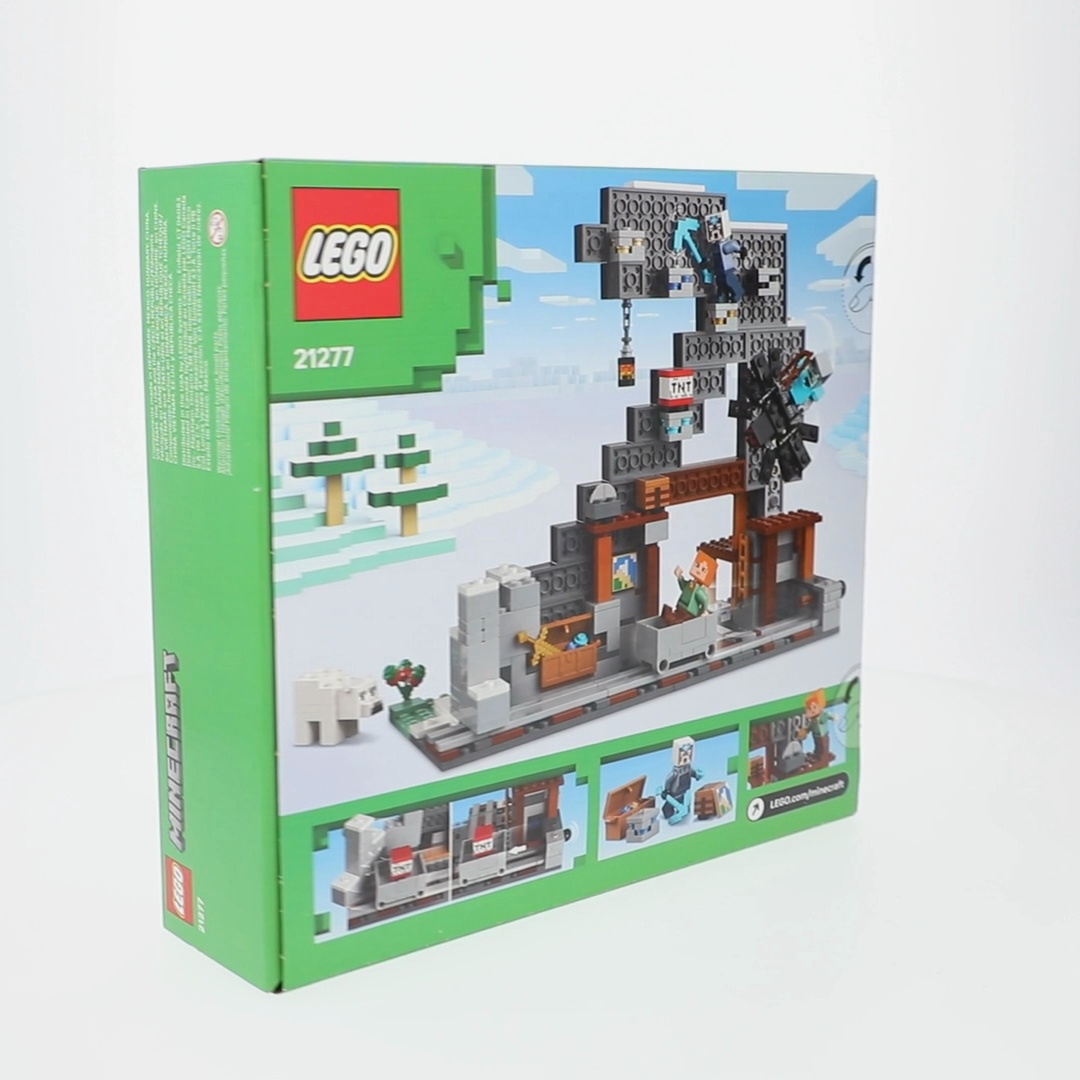 LEGO Minecraft the Pickaxe Mine, 21277, Creative Building Set for