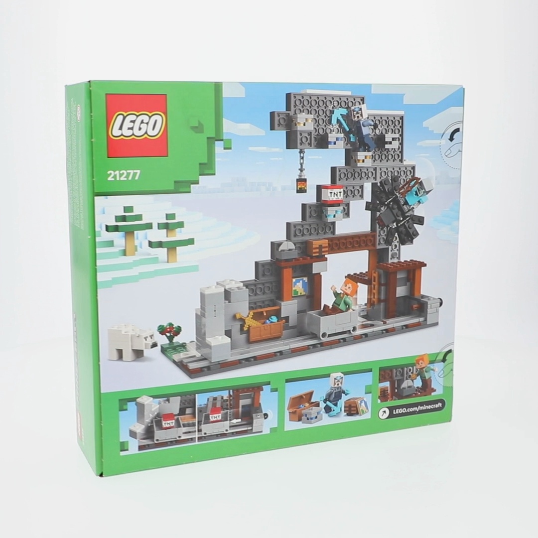 LEGO Minecraft the Pickaxe Mine, 21277, Creative Building Set for
