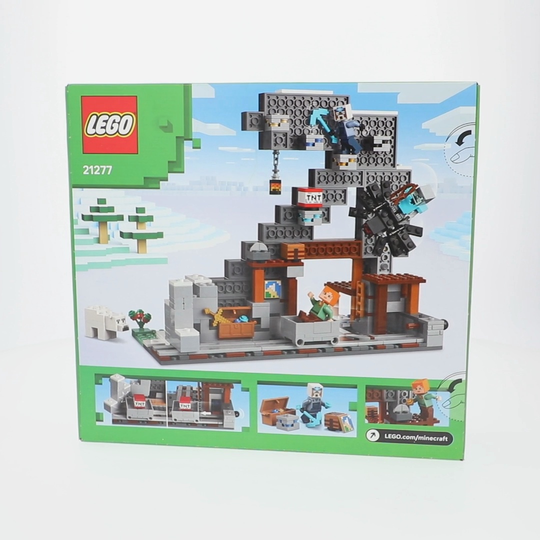 LEGO Minecraft the Pickaxe Mine, 21277, Creative Building Set for