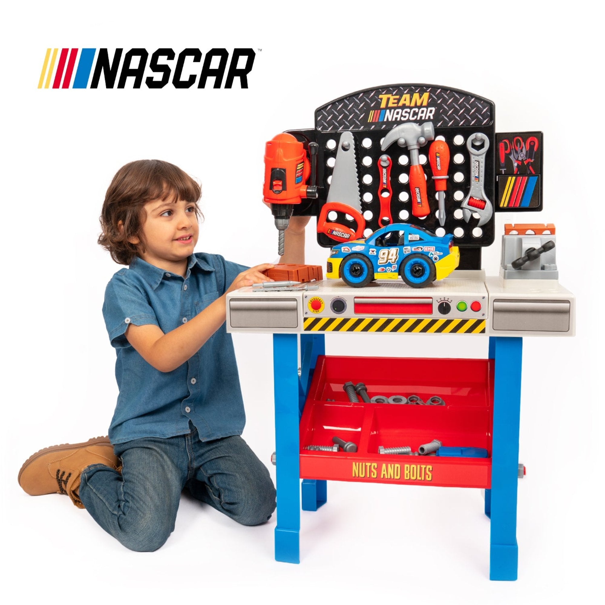 Nascar Work Bench Playset - Walmart.com