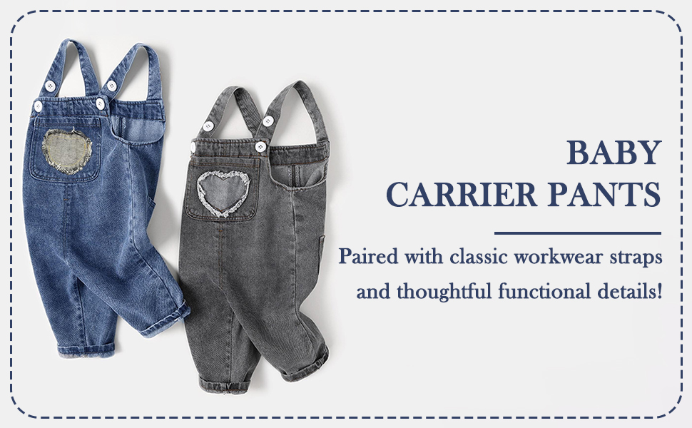 thumbnail video image 2 of JLMSPLWG Baby Boy Denim Jumpsuit Newborn Infant Denim Overalls Toddler Fashion Bodysuit Little Kids Straight Leg Casual Jeans Outfits Clothes, 2 of 4