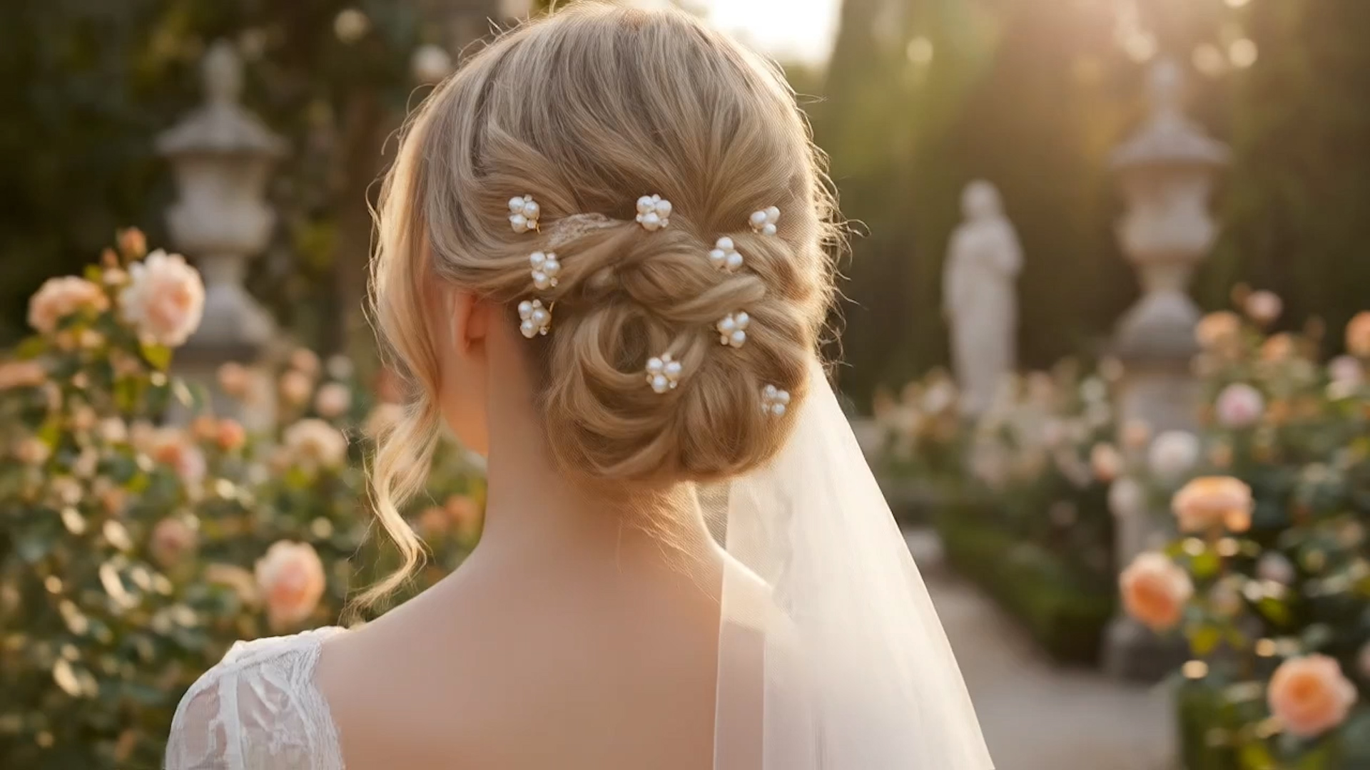 thumbnail video image 2 of MIALLO Elegant Golden Rhinestone and Pearl Hair Pins (12 Pack), Vintage Bridal Hair Accessories for Wedding, Festival, Stage Performance & Daily Looks, 2 of 8