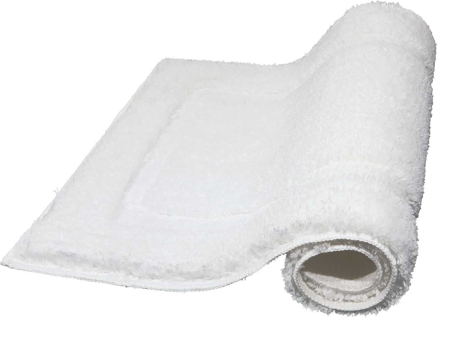 thumbnail video image 2 of Bathroom Rugs Set 3, Yamaziot Non Slip Bath Runners, Washable Soft Shaggy Plush Absorbent Microfiber Shower Rug with Toilet Floor Mat, Solid White, 2 of 10