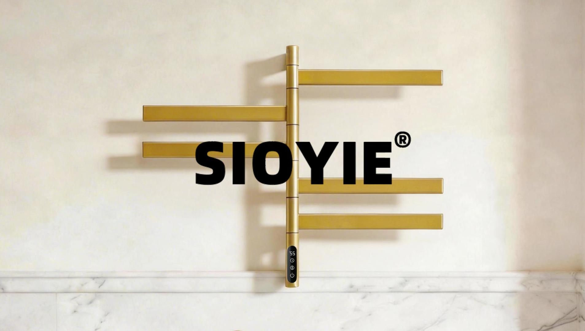 thumbnail video image 2 of SIOYIE Smart Rotating Heated Towel Rack for Bathroom, 120W Electric Towel Warmer with Swivel Bars, 1-24H Timer, 115℉-155℉, Wi-Fi App Control, Low Carbon Steel, IPX5, Plug-in/Hardwired, Black, 2 of 10