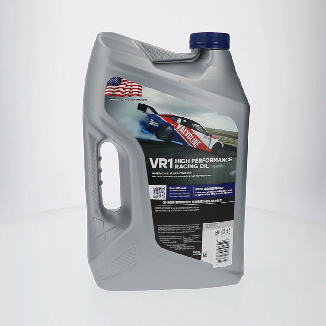 Free Shipping! Valvoline VR1 Racing Motor Oil SAE 20W-50, high