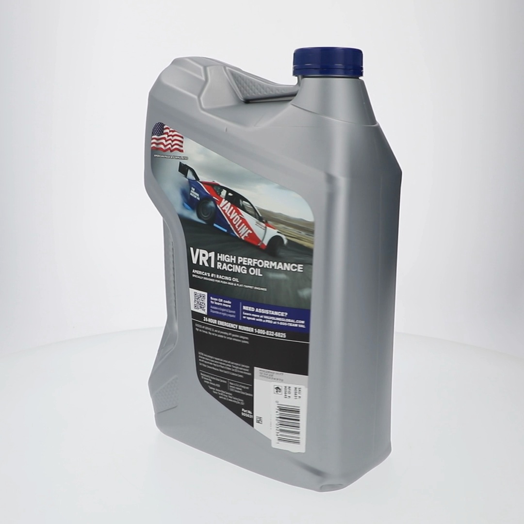 4 pack) Valvoline VR1 Racing SAE 20W-50 Conventional Motor Oil, 5