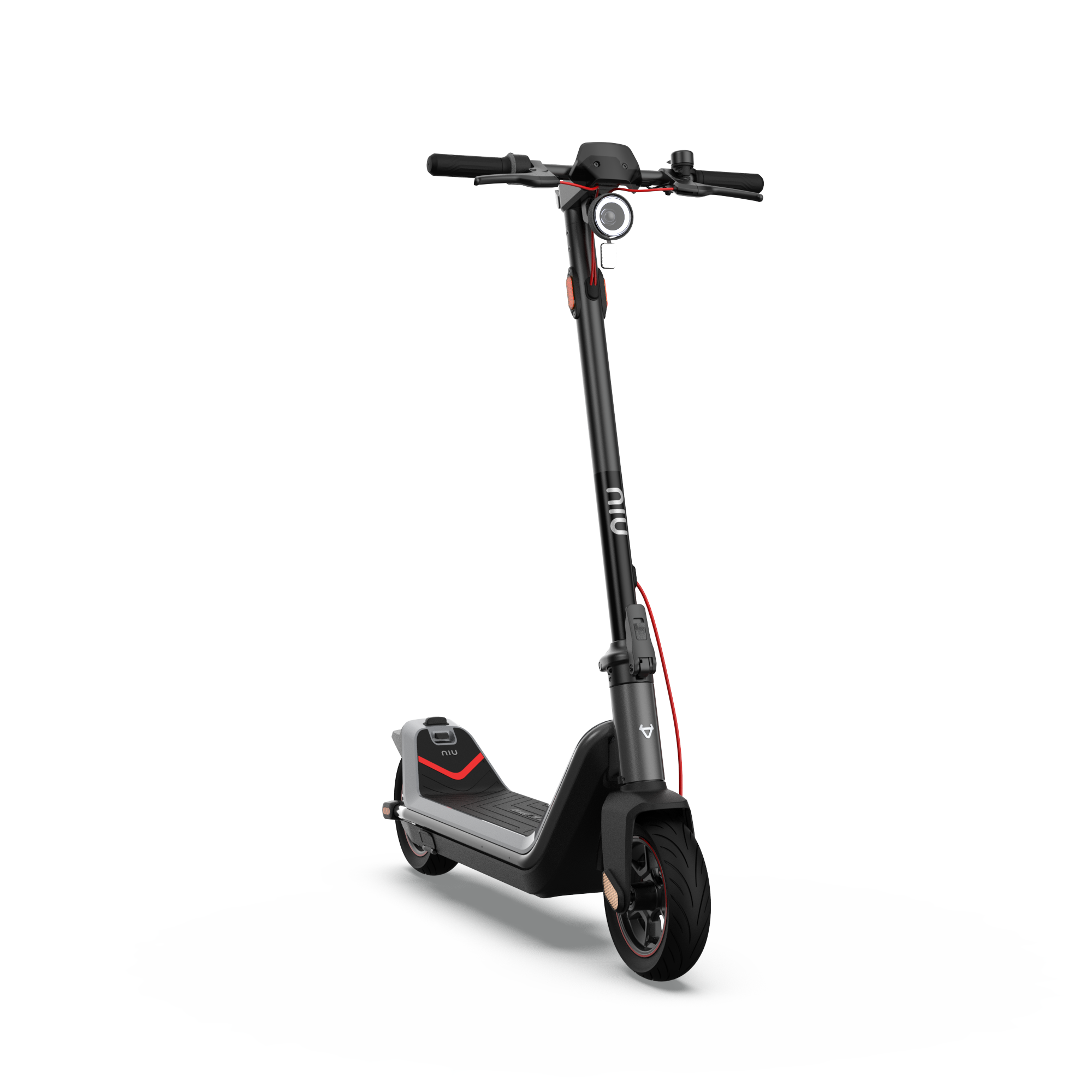  NIU KQi3 Max Electric Scooter, Portable, Folding , 450W Power,  40 Miles Long Range, Max Speed 23.6MPH, 25% Hill Climbing, 265lbs Max Load,  Self-Healing Tires for Adults, UL Certified 