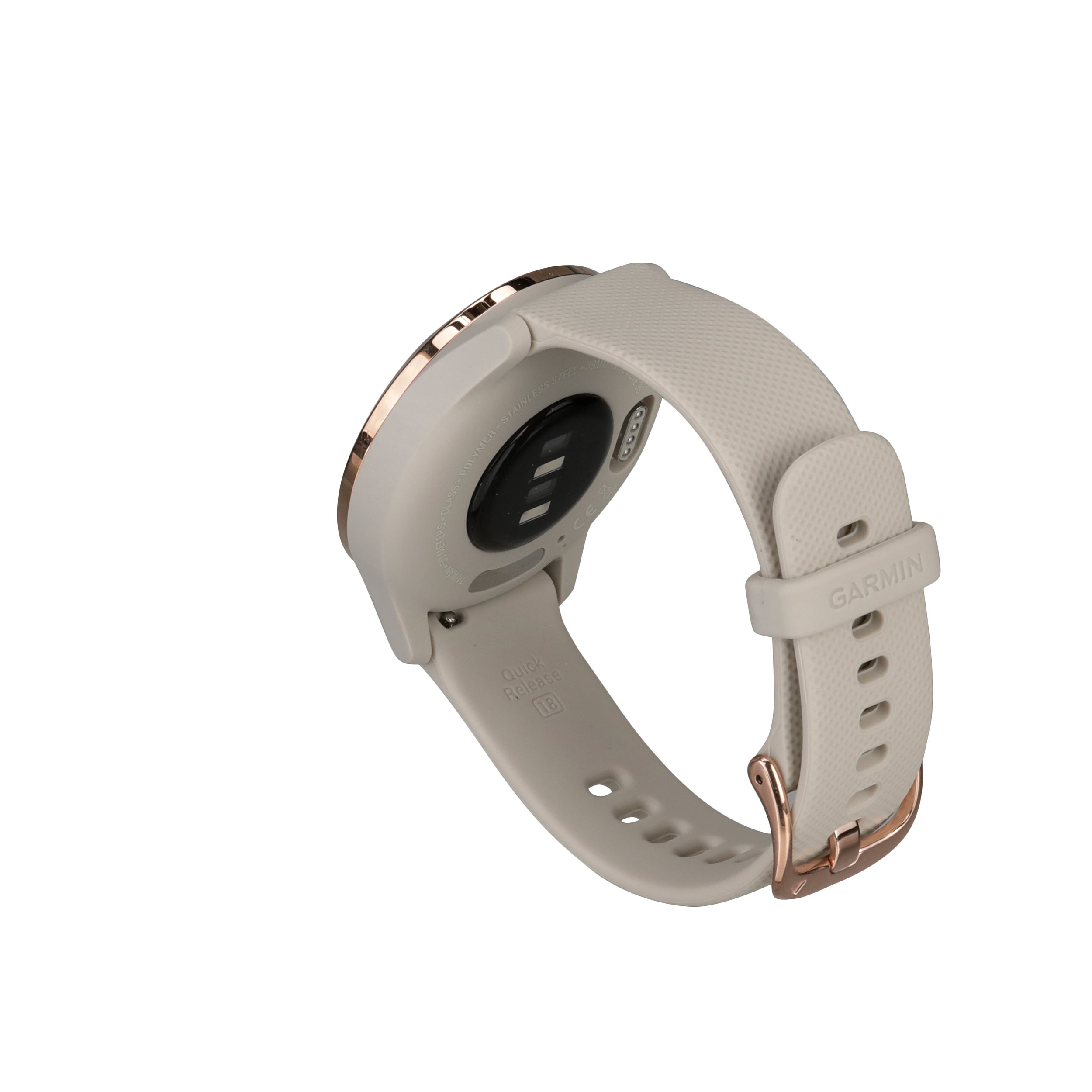 Garmin vivomove® 3S Light Sand with Rose Gold Hardware 