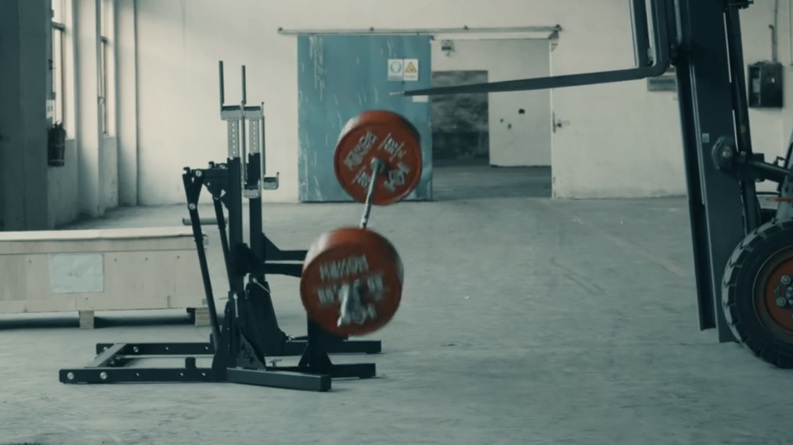 thumbnail video image 2 of IPF Approved | Hansu Power Pro Combo Rack | Squat | Gym, 2 of 8