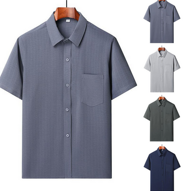 thumbnail video image 2 of hcuribad Mens Shirts,2024 New Men's Popular Comfortable Casual Printed Shirts Fashion Top Blouse Shirts,Shirts for Men,Big and Tall Shirts for Men,Button Down Shirt Men,(), 2 of 4