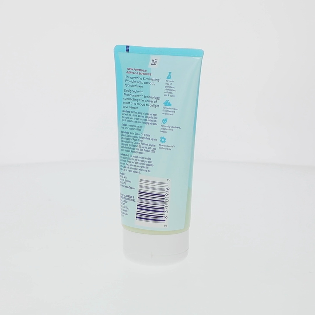 Clean & Clear, Deep Action Exfoliating Face Wash, 5 fl oz