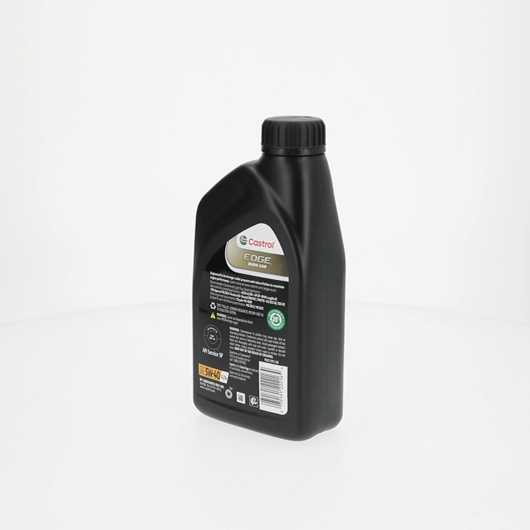 Castrol EDGE Euro 5W-40 A3/B4 Advanced Full Synthetic Motor Oil, 1