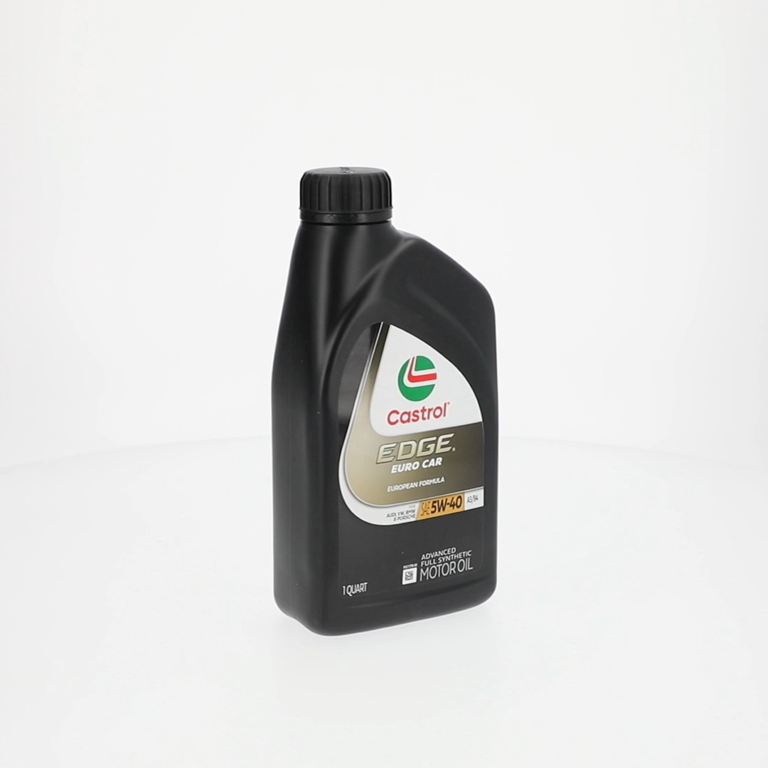 Castrol EDGE Euro 5W-40 A3/B4 Advanced Full Synthetic Motor Oil, 1