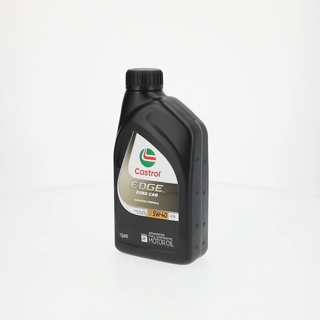 Castrol EDGE Euro 5W-40 A3/B4 Advanced Full Synthetic Motor Oil, 1