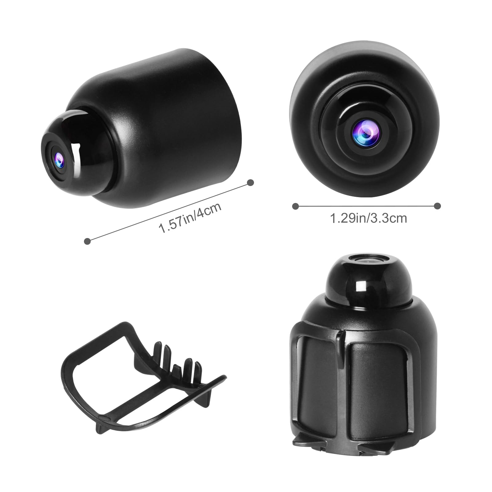 thumbnail video image 2 of Mini Full HD Security Camera, Hidden Nanny Cam with Night Vision & 160° Wide-Angle, Motion Detection Remote View via App for Indoor Outdoor Home Office, 2 of 8