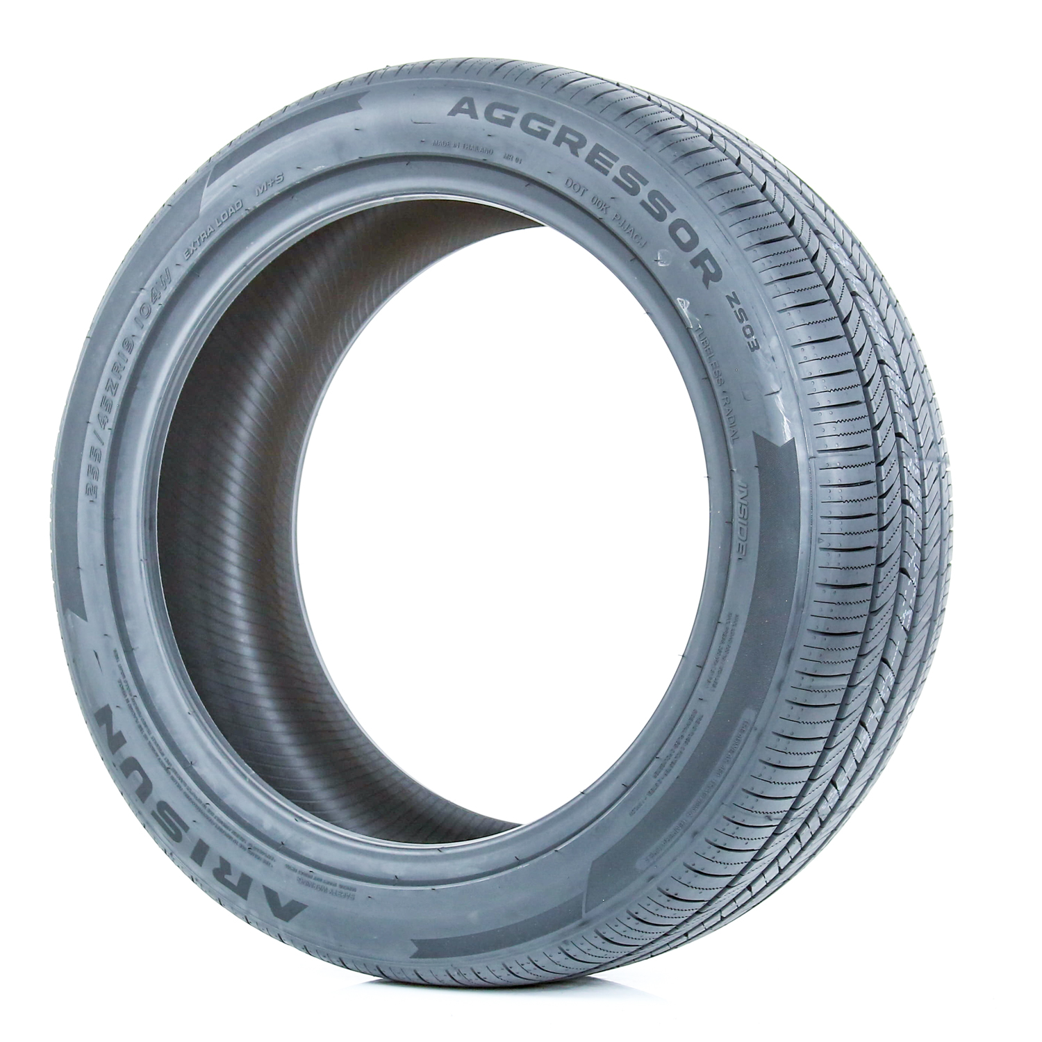 Arisun Aggressor ZS03 255/45ZR19 104W XL All Season Tire - Walmart.com