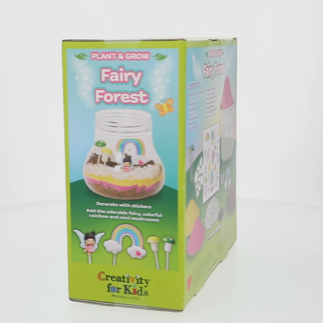 Creativity for Kids Fairy Forest Garden Craft Kit, Pink, Ages 6+