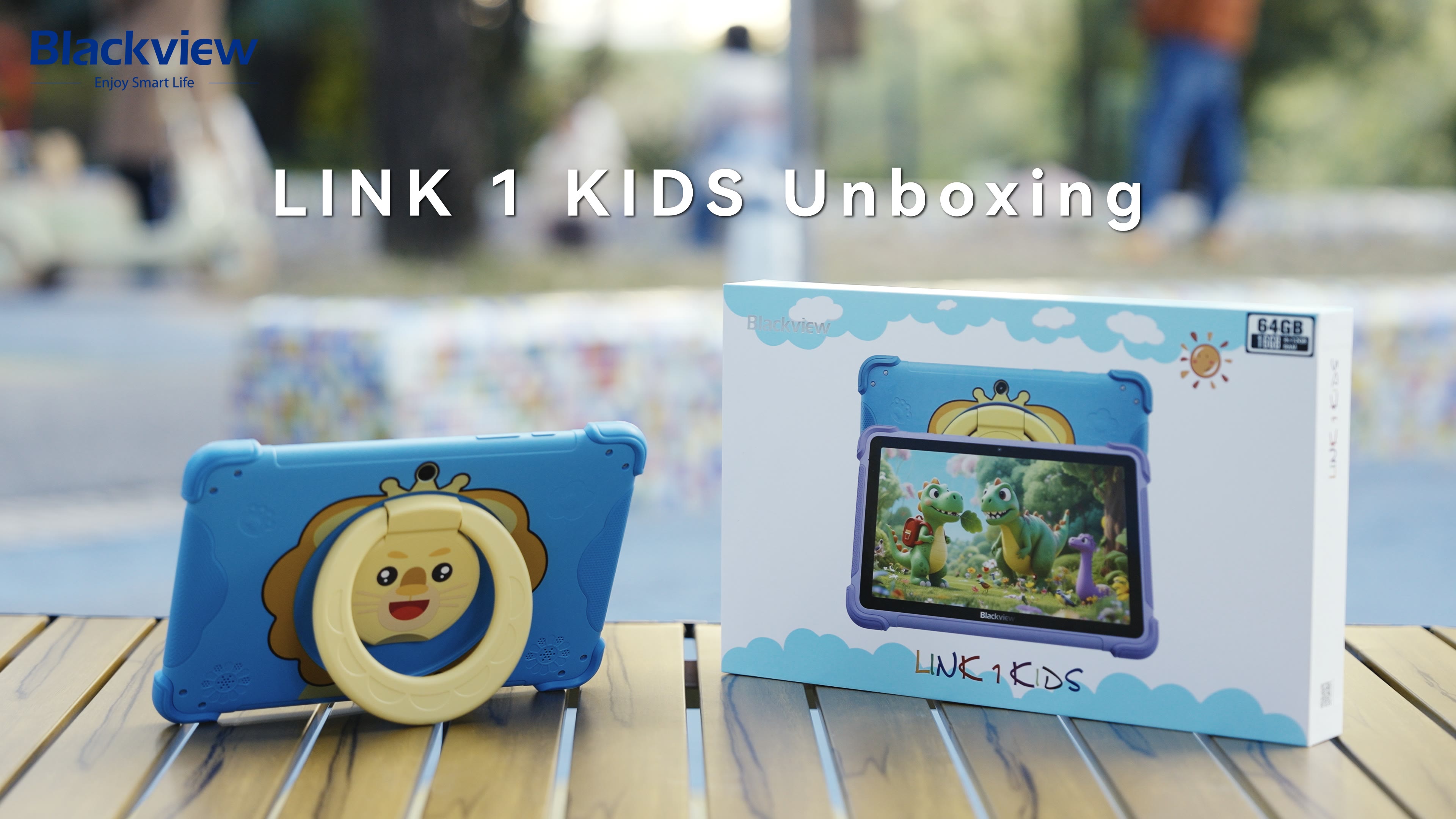 thumbnail video image 2 of OSCAL Pad 60 Kids Tablet - 10.1" HD+ Eye-Safe, Google Kids Space, Parental Control, 12GB RAM, 10H Battery, Pink, 2 of 9