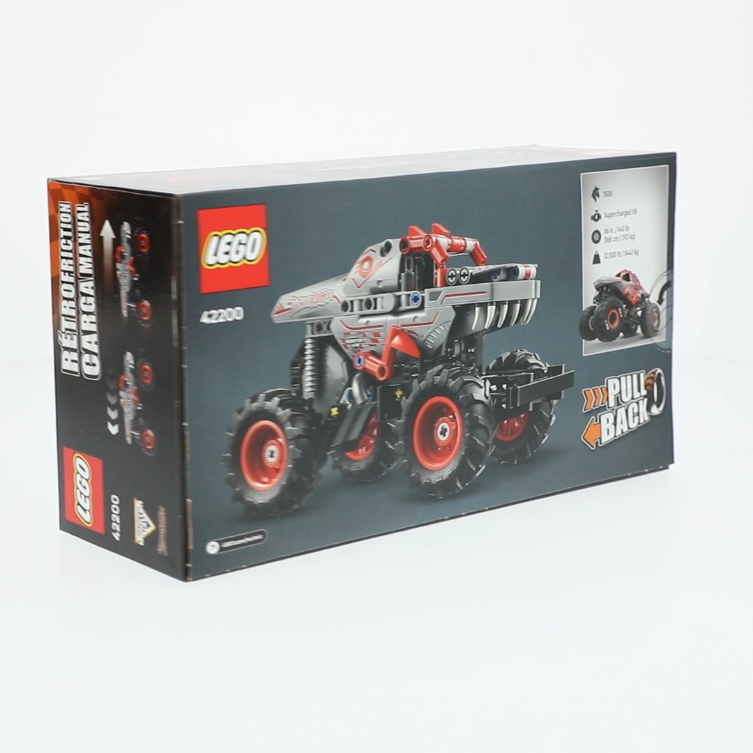 LEGO, Tech Monster Jam ThunderROARus Pull-Back Monster Truck