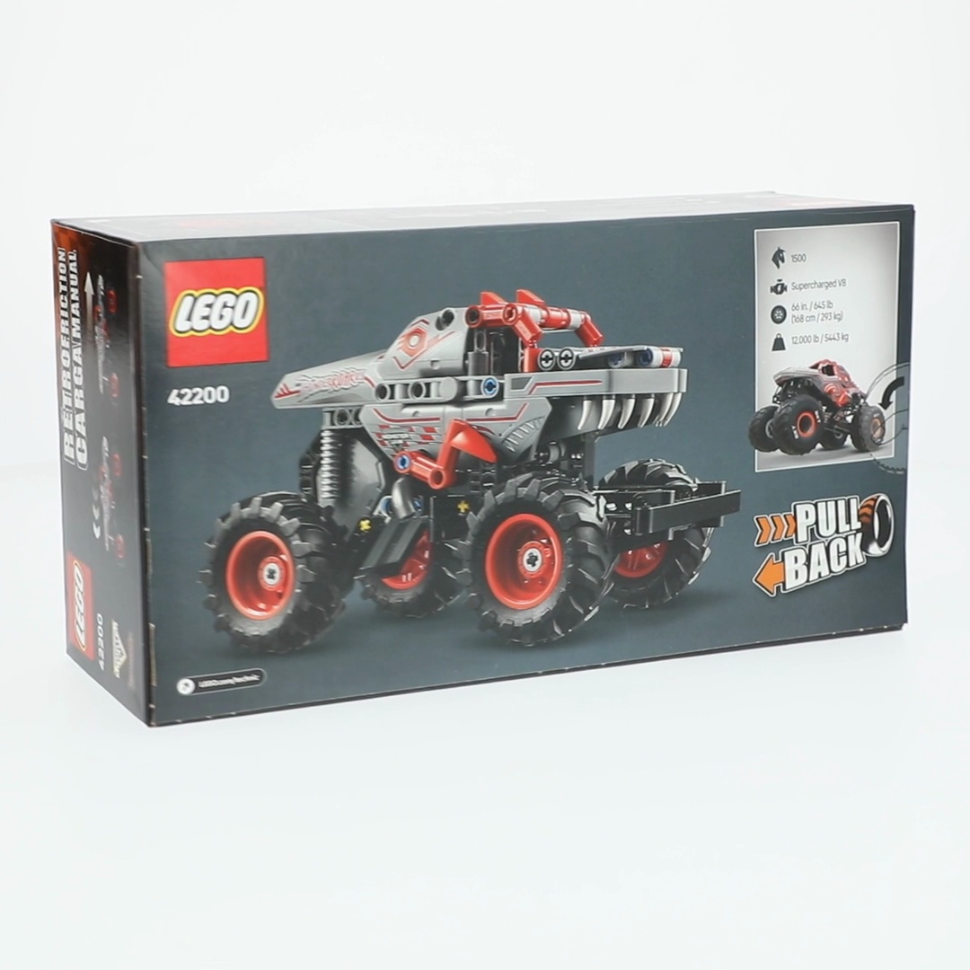 LEGO, Tech Monster Jam ThunderROARus Pull-Back Monster Truck
