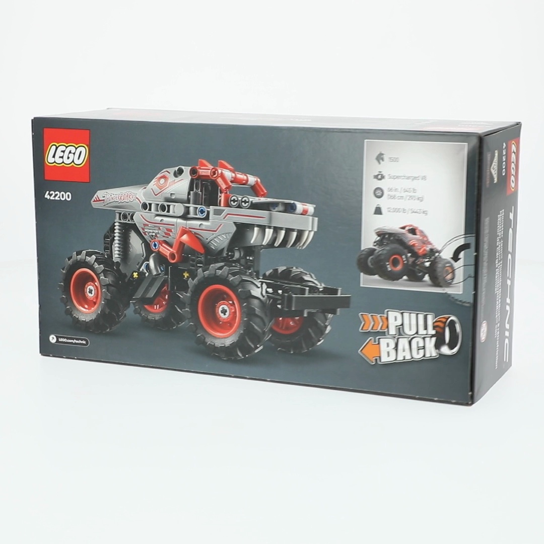 LEGO, Tech Monster Jam ThunderROARus Pull-Back Monster Truck