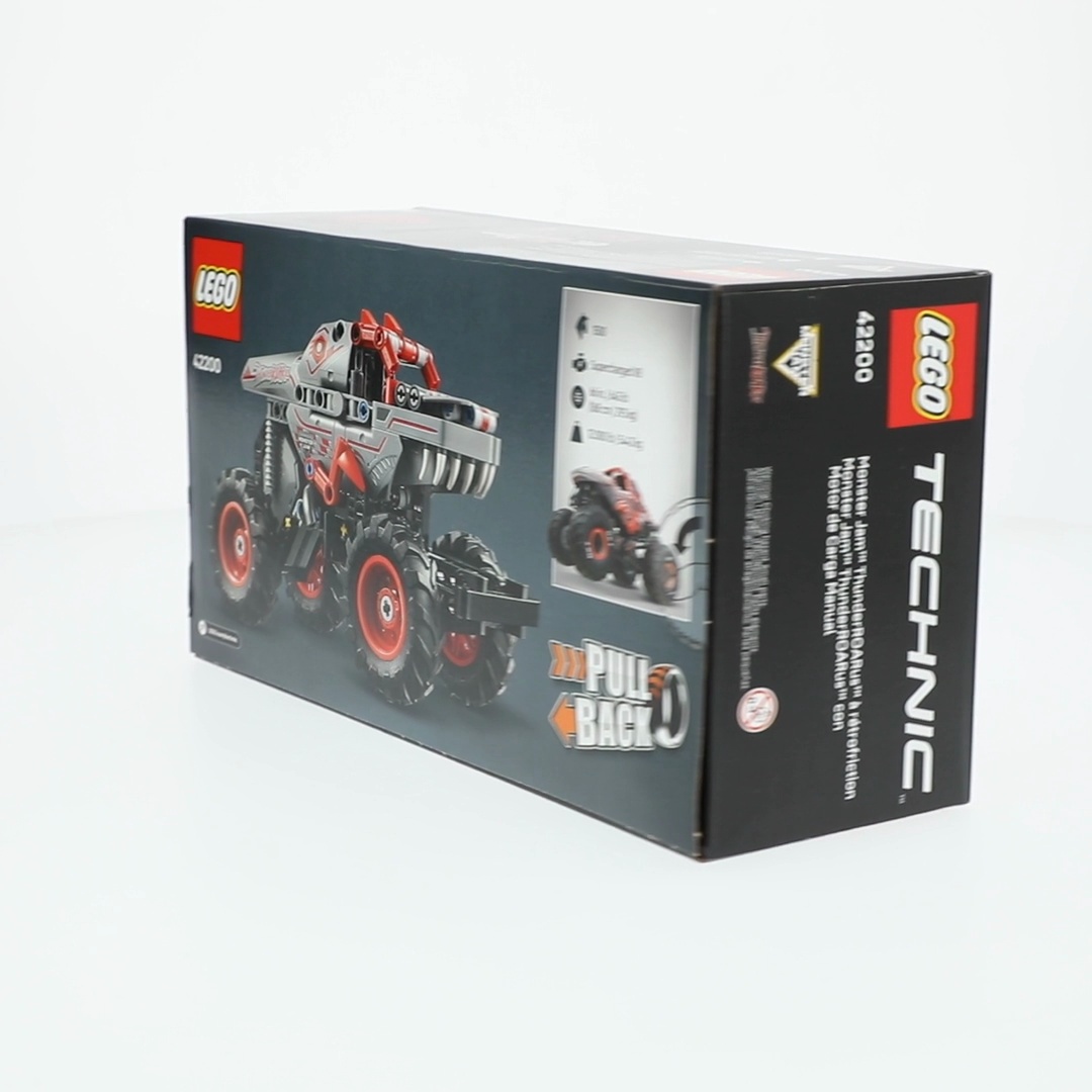 Free Shipping! LEGO Monster Jam ThunderROARus Pull-Back Monster