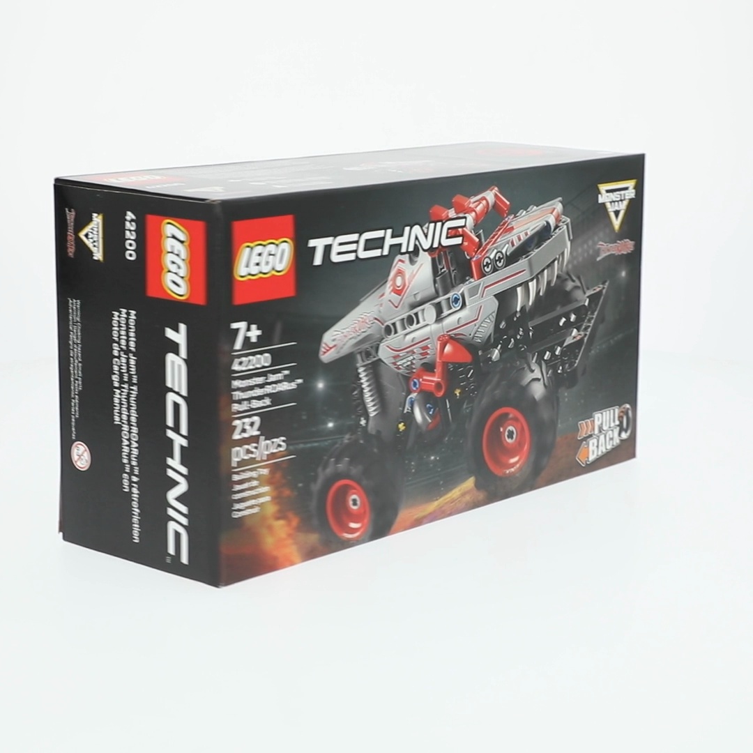 Free Shipping! LEGO Monster Jam ThunderROARus Pull-Back Monster