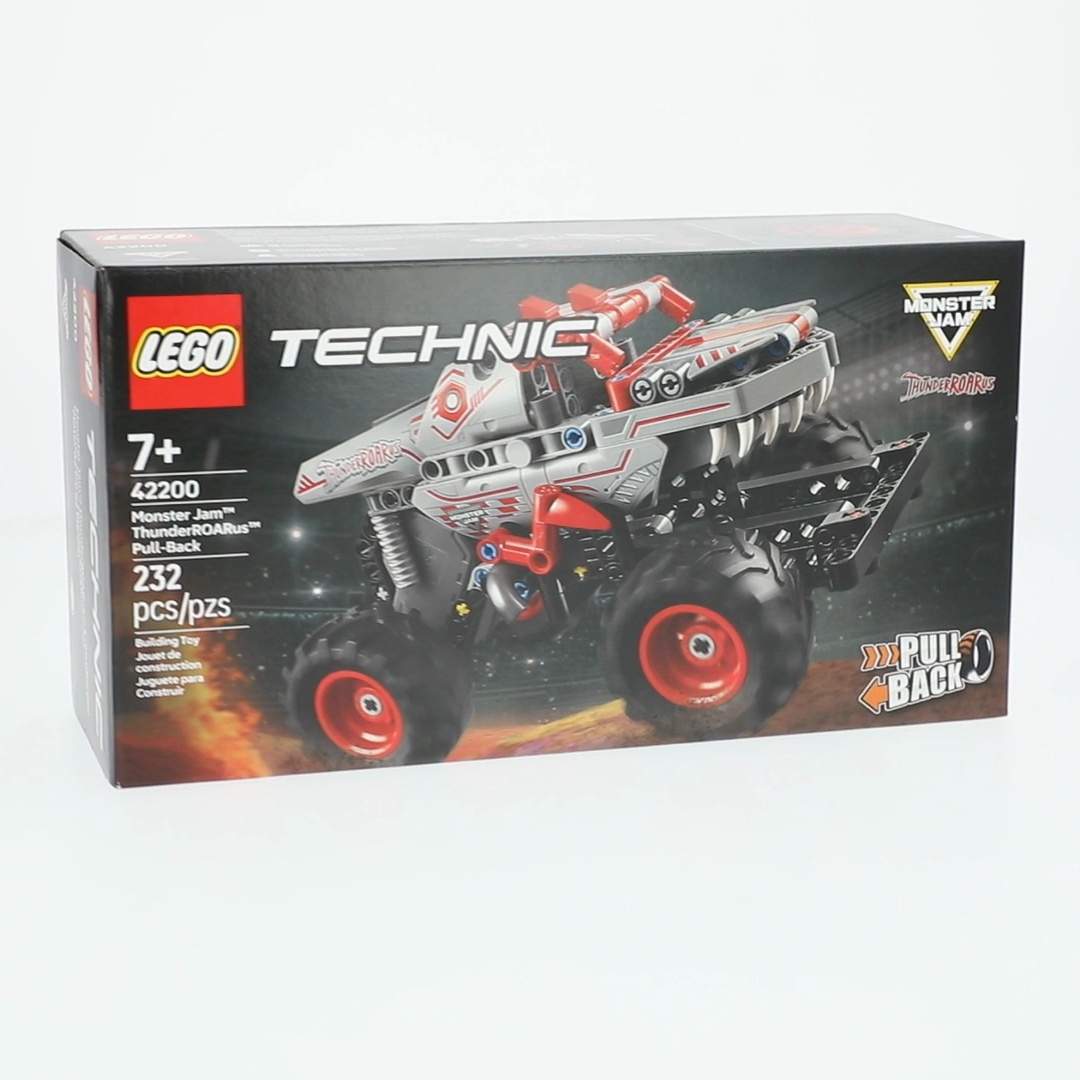 Free Shipping! LEGO Monster Jam ThunderROARus Pull-Back Monster