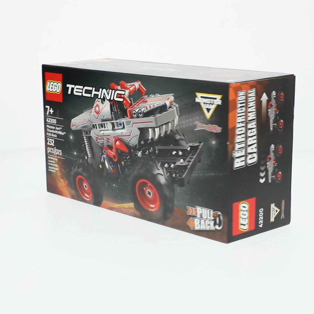 LEGO, Tech Monster Jam ThunderROARus Pull-Back Monster Truck